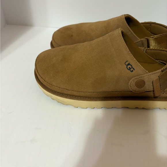 UGG Brown Suede Slip-On Loafers - Picture 4 of 8